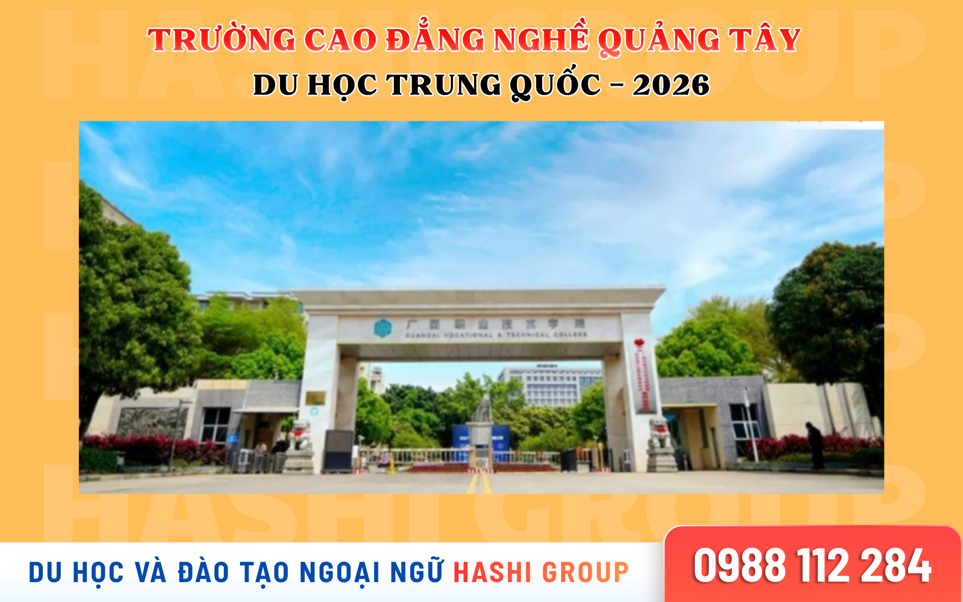 Trường Cao đẳng Nghề Quảng Tây – Lựa chọn du học nghề Trung Quốc năm 2026